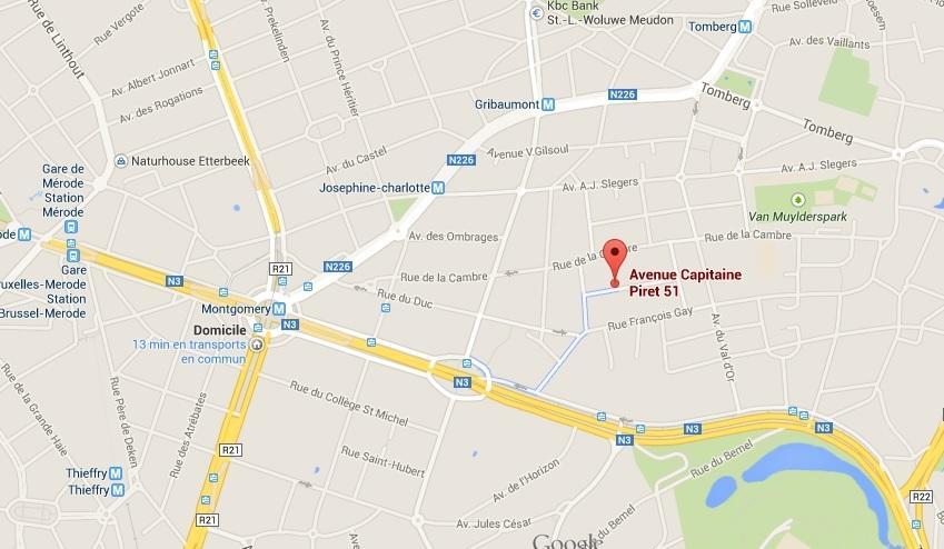 B&B Capitaine Piret Woluwe-Saint-Lambert Exteriör bild